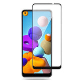 MyBat Pro Full Coverage Tempered Glass Screen Protector for Samsung Galaxy A21 - Clear